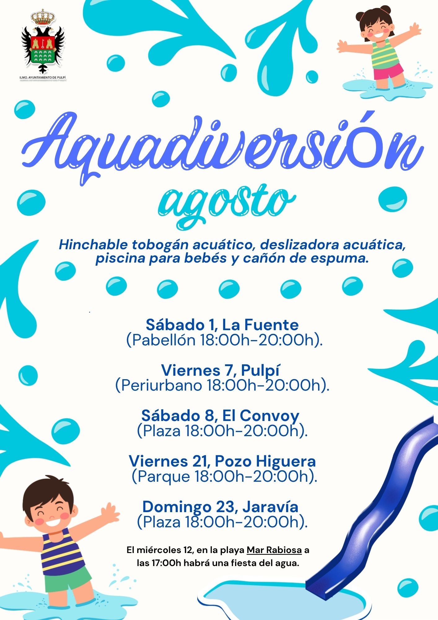 Cartel Batalla Naval Guerra Agua Divertido Azul (1)